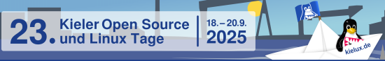 23. Kieler Open Source und Linux Tage